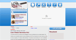 Desktop Screenshot of lowvisionservices.org